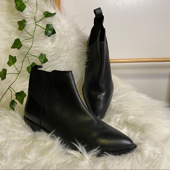 asos design atom leather chelsea boots